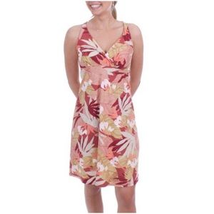 Patagonia Amber Dawn Dress The Cotton Wild Big in Spanish Red